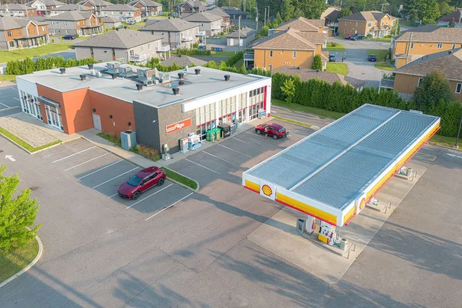 Station-service au 1175 des Prairies, à Trois-Rivières