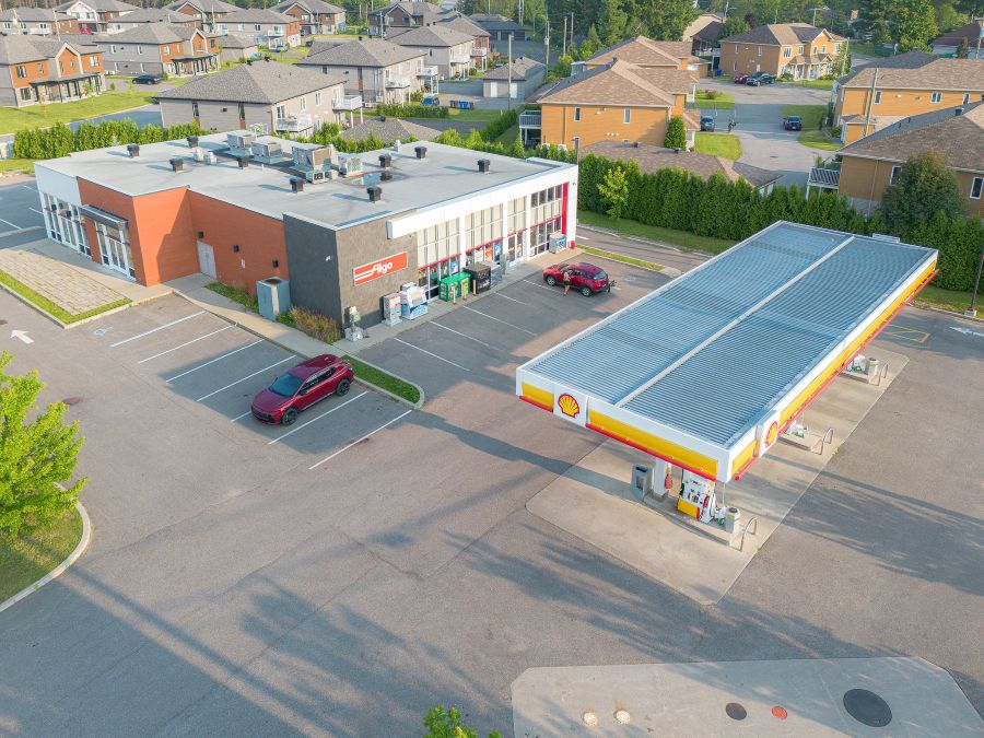 Station-service au 1175 des Prairies, à Trois-Rivières